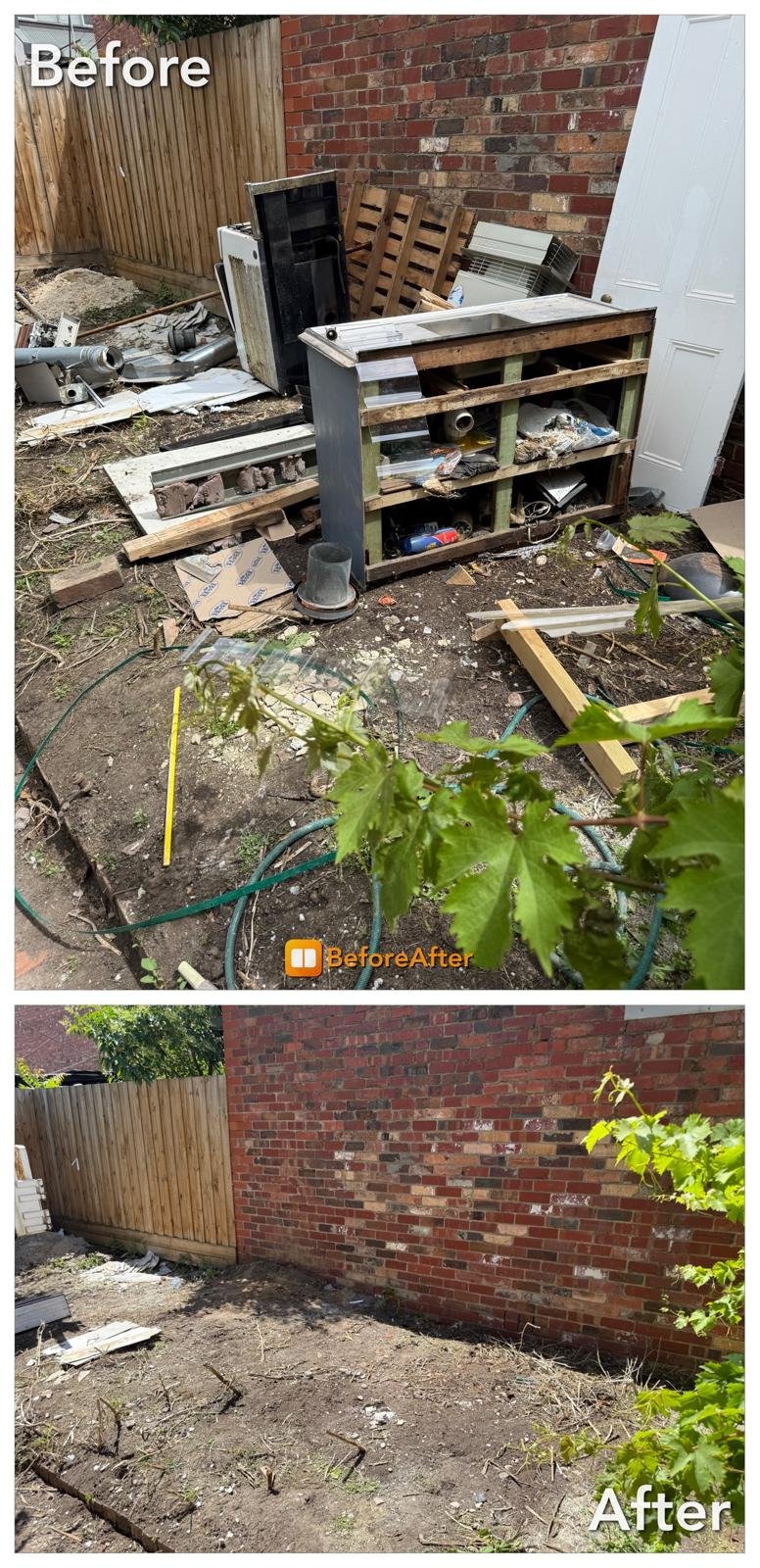 demolish rubbish clean up